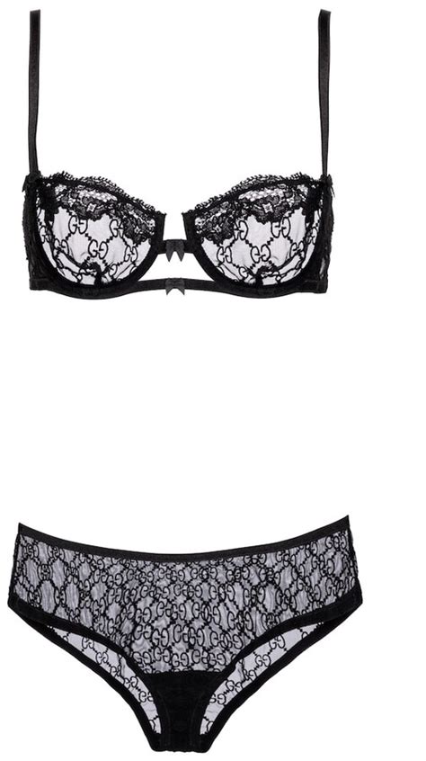 gucci aria corset|Gucci bra and panty set.